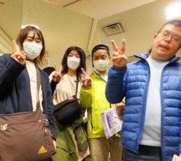 短い時間ではありましたが、みんなで一緒に楽しむことができました。