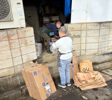 リサイクルショップのバックヤードも年末に備えて整理整頓しました。